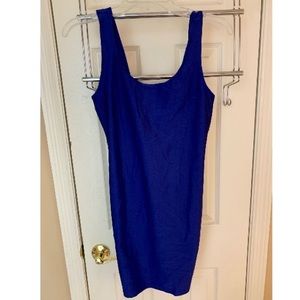 Forever 21 blue bodycon dress
